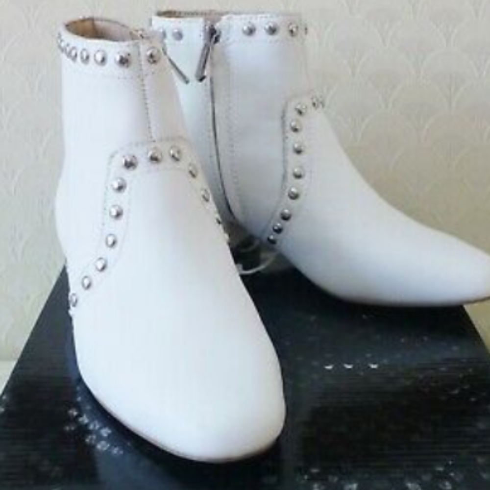 Sam Edelman Studded Leather Boots NWOT